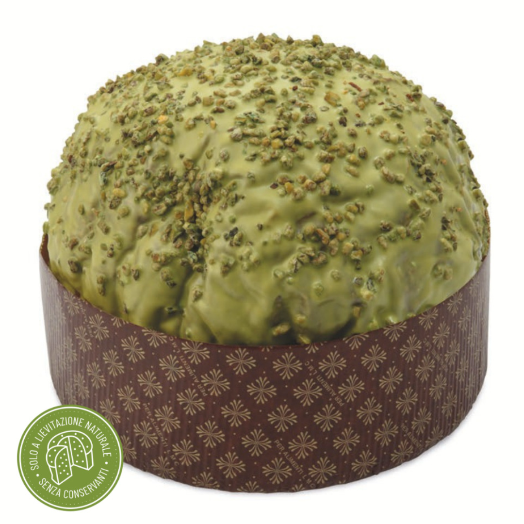 Panettone al pistacchio