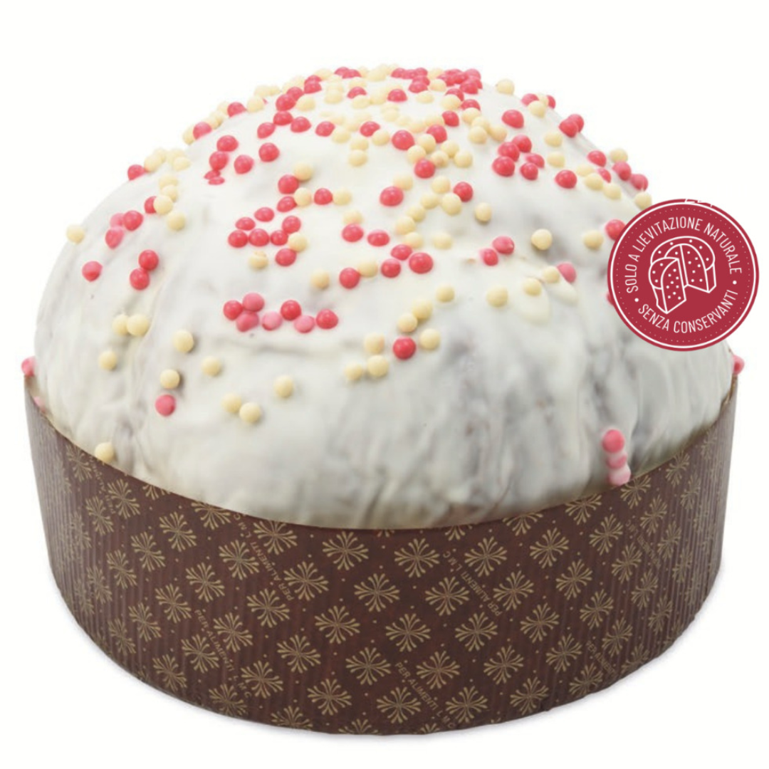 Panettone fragoline e cioccolato bianco