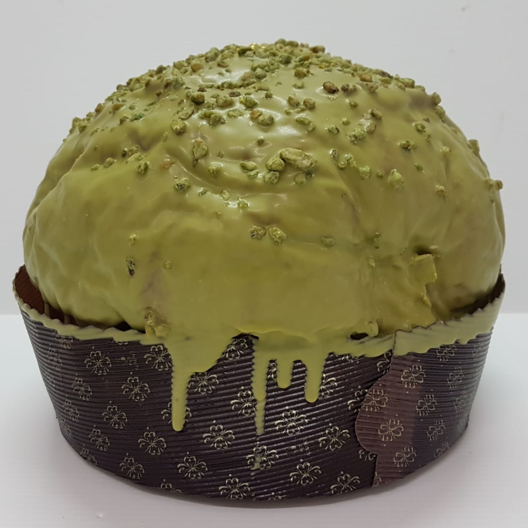 Panettone al pistacchio
