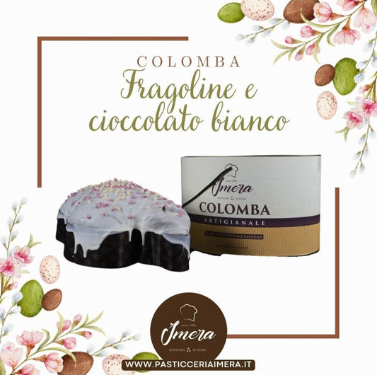 COLOMBA FRAGOLINE E CIOCCOLATO BIANCO